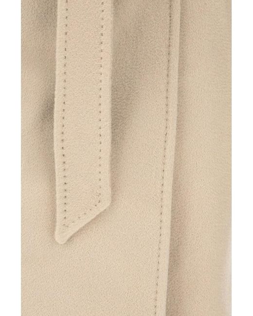 Weekend by Maxmara Natural Belted Midi Coat