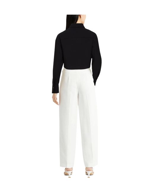 Brunello Cucinelli Black Simple Cropped Blouse