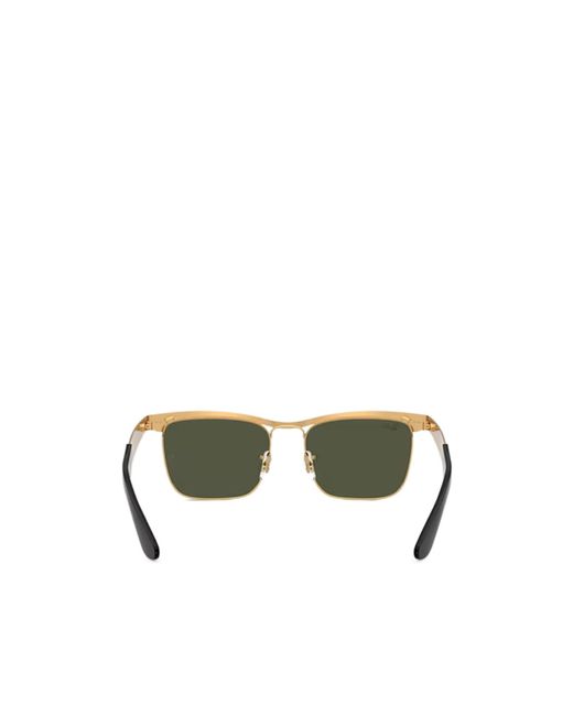Ray-Ban Green Geometric Sunglasses for men