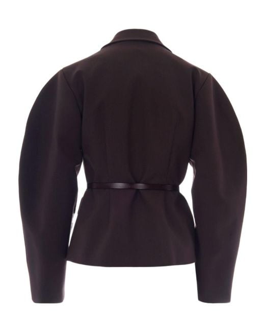 P.A.R.O.S.H. Blue Double-Breasted Jacket