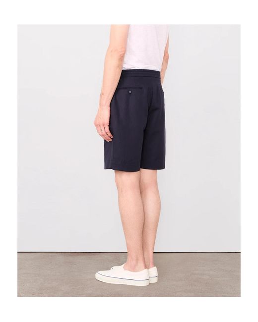 Officine Generale Blue Phil Short for men