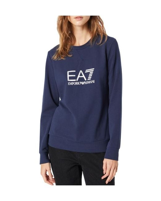 Emporio Armani Blue Logo Sweater