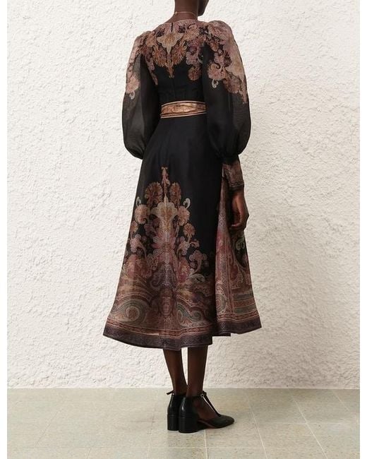 Zimmermann Black Dress