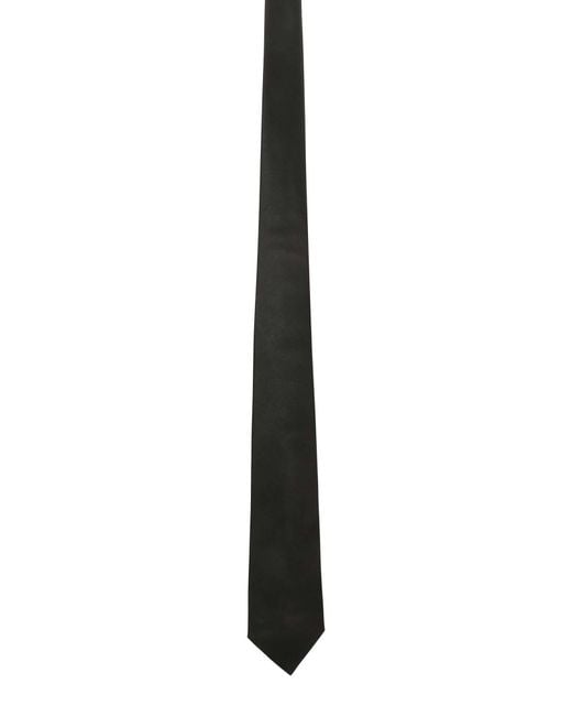 Kiton Black Silk Neck Tie for men