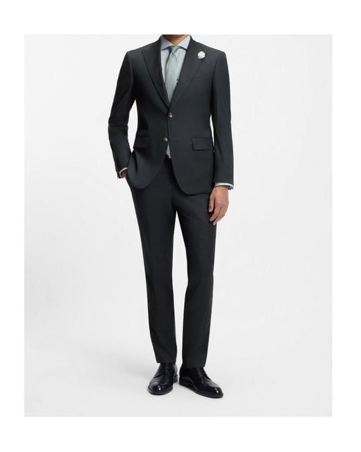 Boss Black Long-Sleeved Suit Jacket for men