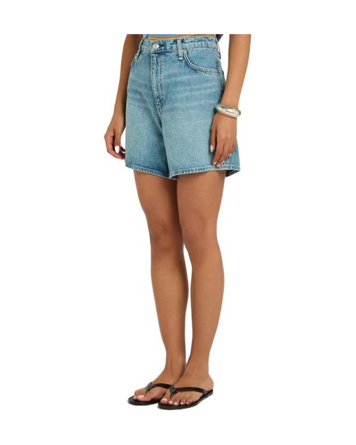 Rag & Bone Blue Denim Shorts