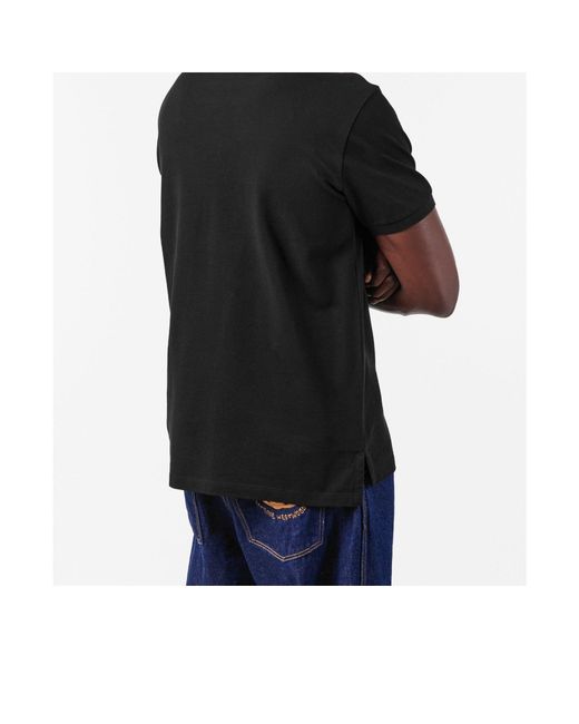 Vivienne Westwood Black Short-Sleeve Polo for men
