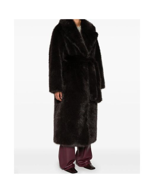 Agolde Black X Shoreditch Ski Club Ebony Coat