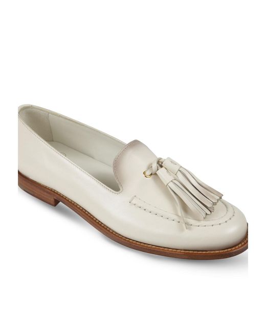Church's White Tassel Detailed Slip-On Loafers