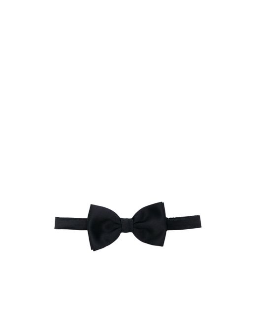 Tagliatore White Hook And Eye Fastened Papillon Bow Tie for men