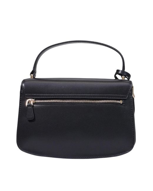 Guess Black Flap Shoulder Bag