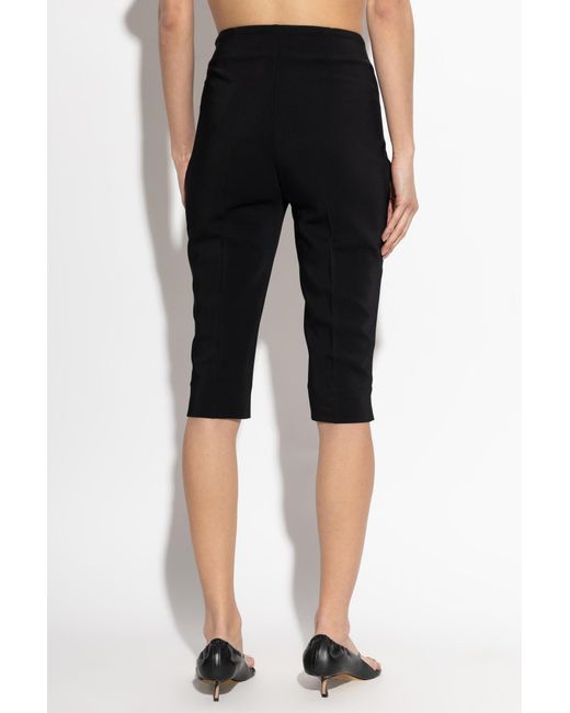 Rohe Black Tailored Knee-Length Shorts