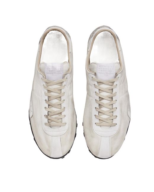 Maison Margiela White Sprinter Sneakers