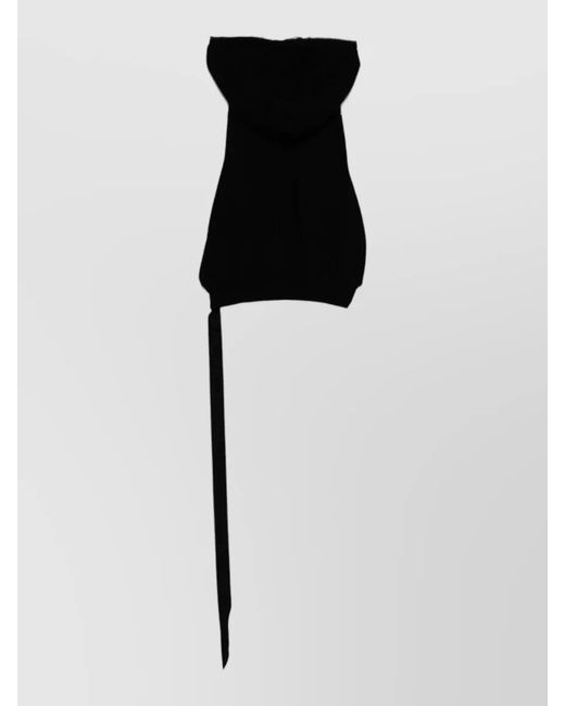 Rick Owens Black Cyclops Sl Gimp Hoodie