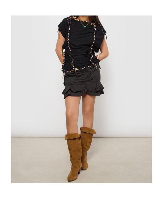 Isabel Marant Brown Pointed-Toe Boots