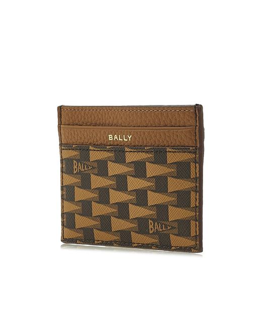 Bally Brown Logo Card Pack for men