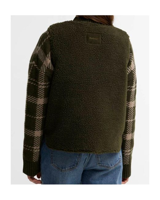 Barbour Green Fleece Vest