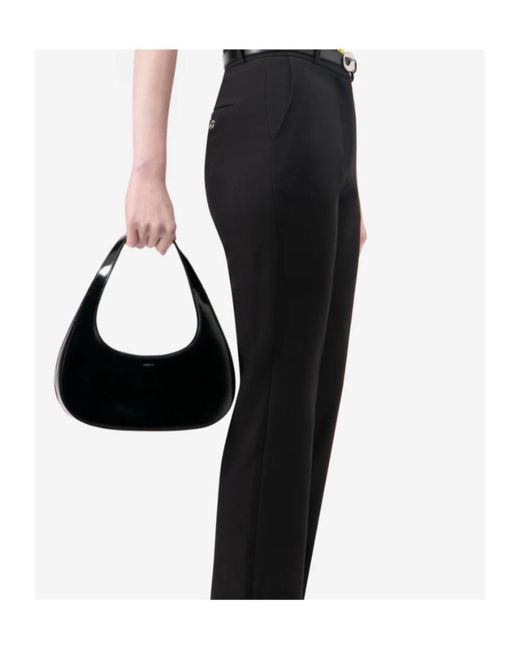 Coperni Black Slim Swipe Baguette Bag