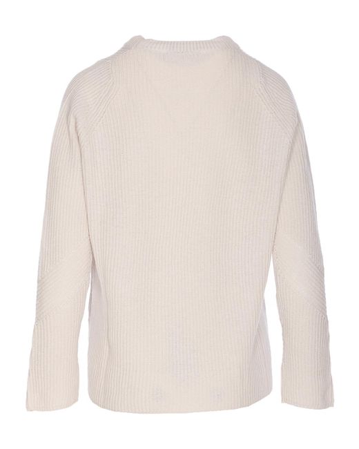 Max Mara White 'S Molveno Crewneck Jumper