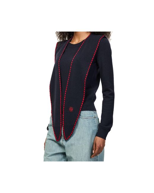 Loewe Blue Long-Sleeved Sweater
