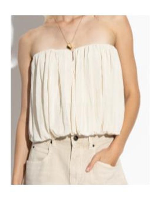 Isabel Marant Natural Amalia Bustier Top