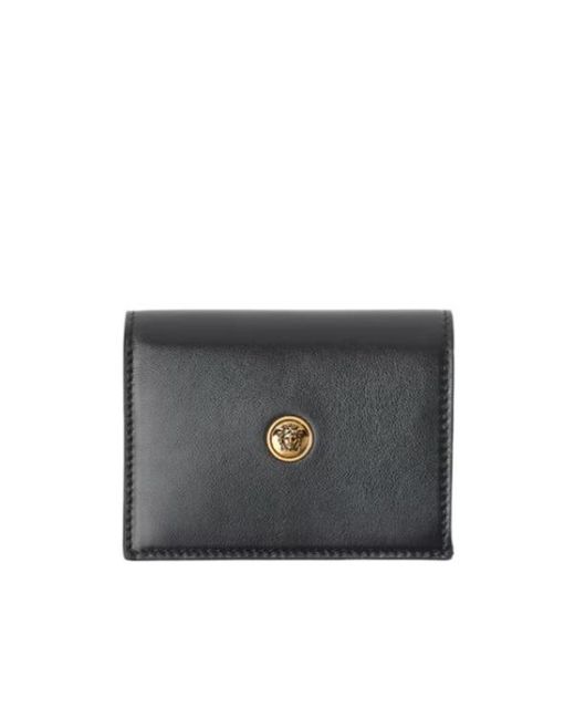 Versace Gray Medusa Emblem Wallet