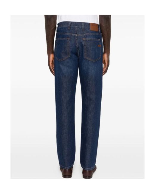 Zegna Blue City Jeans for men