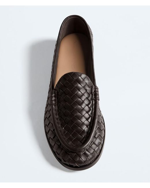 Bottega Veneta Black Silenzio Loafers