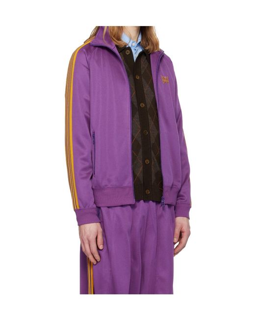 Needles Purple Long-Sleeved Jacket for men