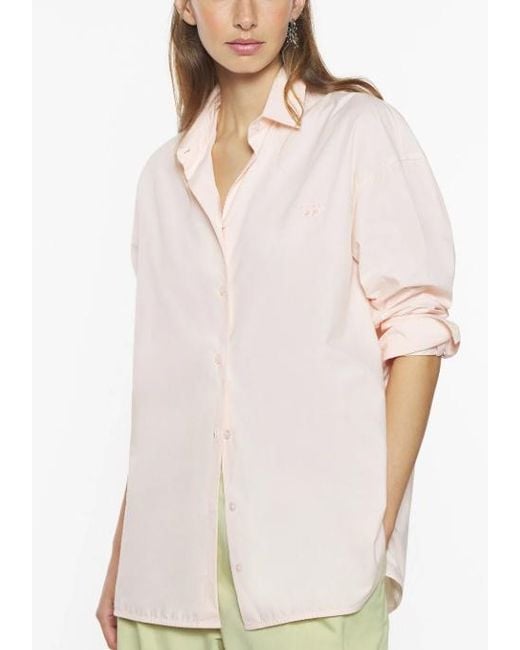 Maison Kitsuné Pink Maison Kitsuné Baby Fox Casual Shirt