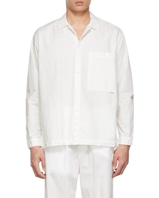 Sunnei White Long Sleeve Shirt for men