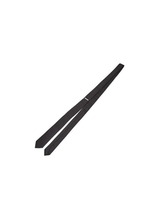 Givenchy Black Logo Tie for men