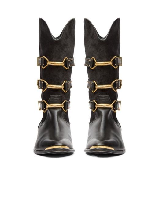Isabel Marant Black Mexia Boots