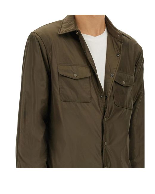 Aspesi Green 13 Plus Button-Up Shirt for men