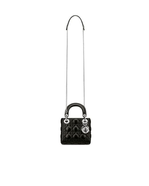 Dior Black Mini Lady Bag