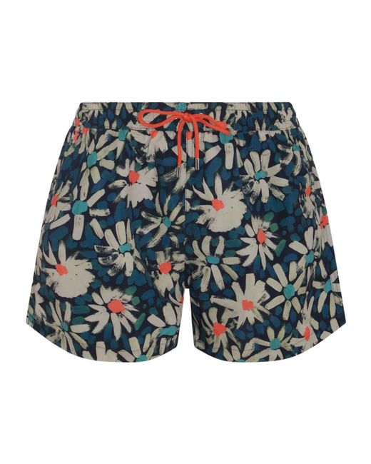 Paul Smith Blue Rope Swimming Trunks for men