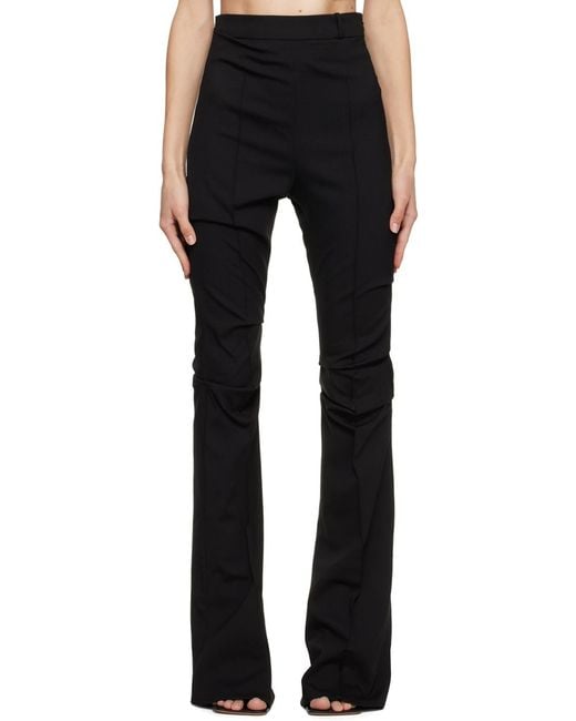 Jacquemus Black Merria Flared Trousers