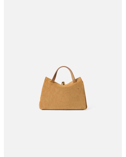 Jacquemus Brown Valerie Small Top-Handle Tote Bag