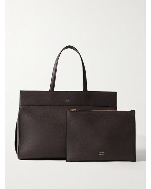 Khaite Black Crosby Handbag