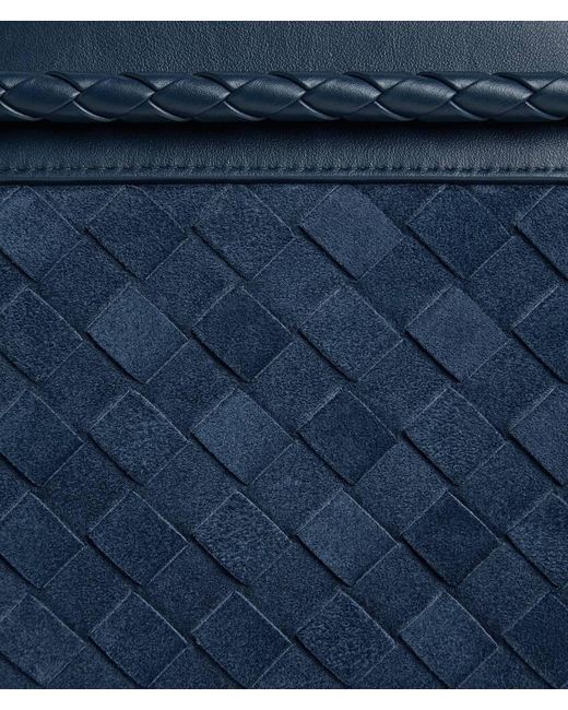 Bottega Veneta Blue Small Andiamo Messenger for men