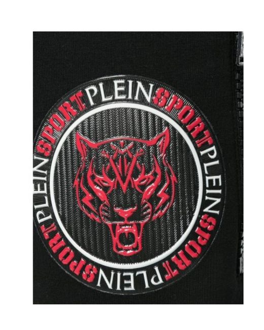 Philipp Plein Black Logo Casual Pants for men
