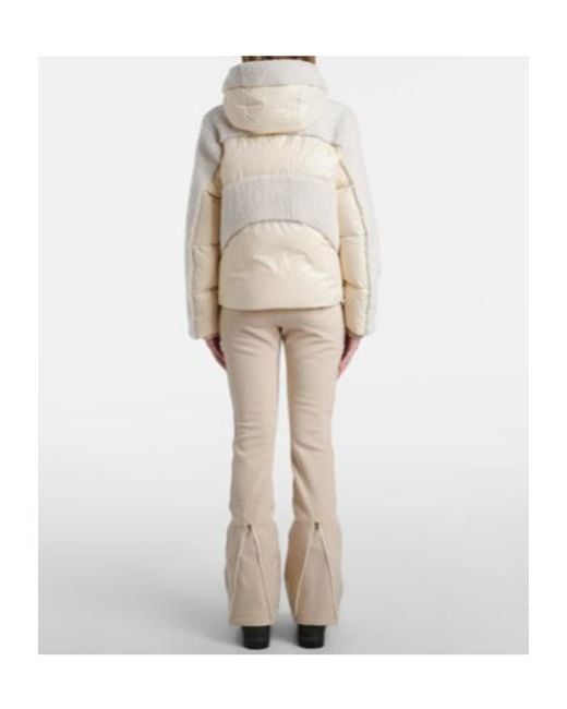 Bogner Natural Hooded Down Ski Jacket