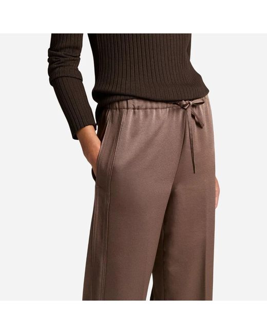 Vince Brown Drawstring Casual Pants