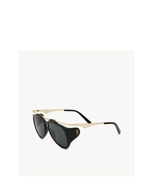 Saint Laurent Multicolor Eyewear Aviator Sunglasses for men