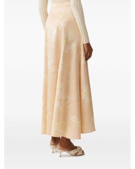 Fabiana Filippi Natural A-Line Skirt