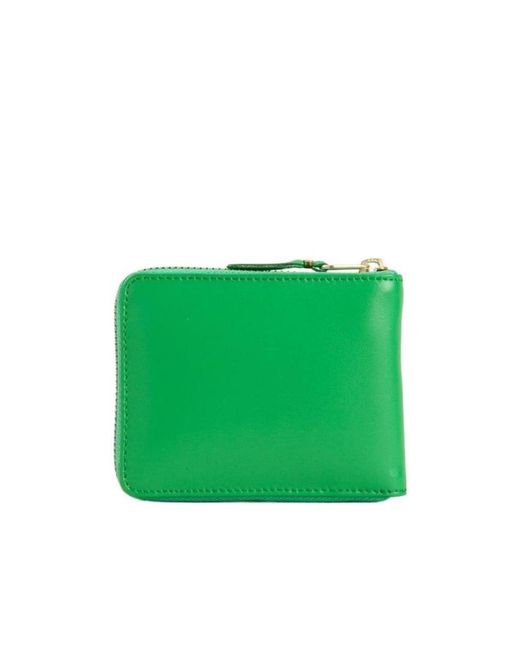 Comme des Garçons Green Comme Des Garçons Wallet Classic Zipped Wallet for men