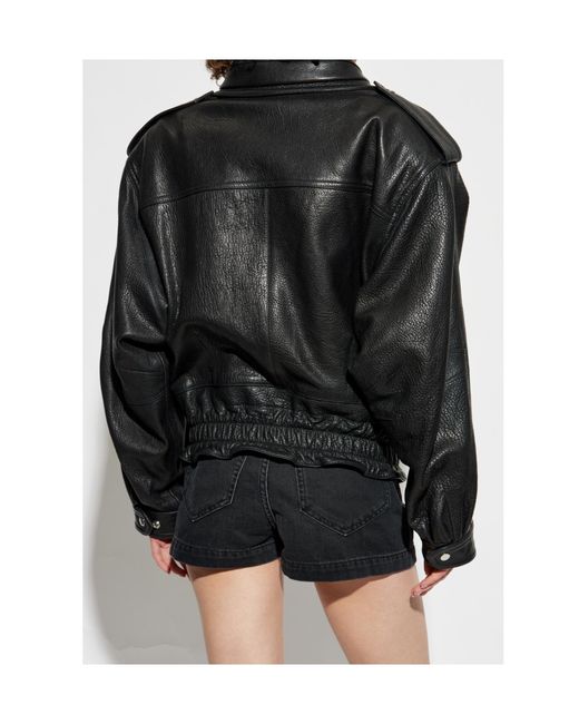 Isabel Marant Black Aneli Cropped Jacket