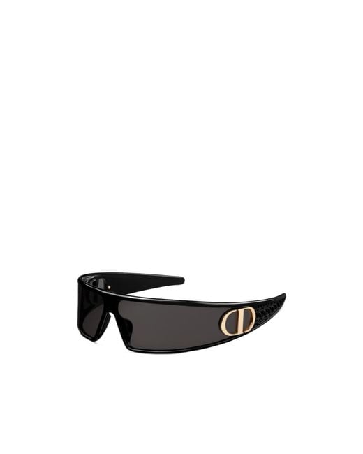 Dior Black Eyewear Very Mask-Frame Sunglasses