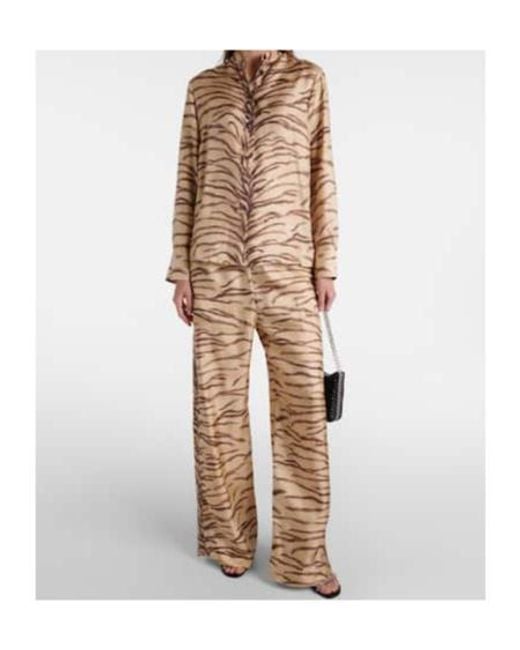 Stella McCartney Multicolor Printed Silk Shirt