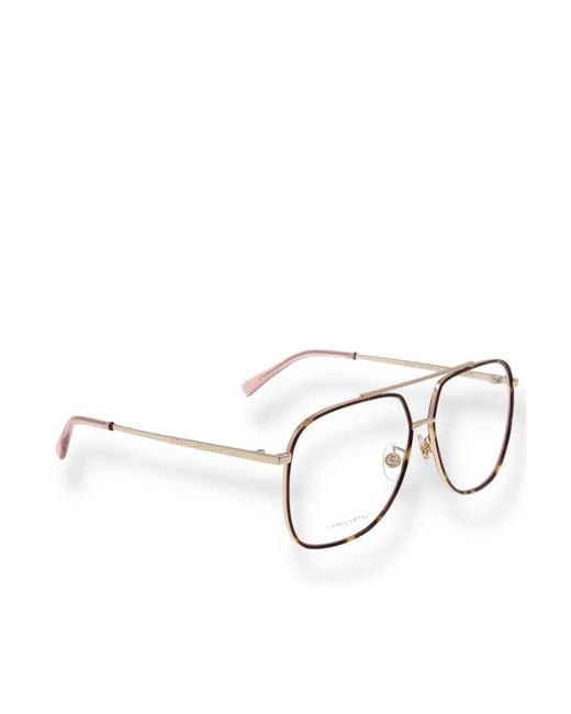 Stella McCartney White Geometrically Framed Flat Mirror